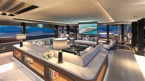 Bnow by RWD - Semi-Custom Range by Benetti Yachts | Luxury yacht interior, Yacht interior design ...