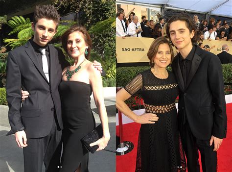 Timothée Chalamet's SAG Throwback Pic With His Mom Is Too Cute | E! News