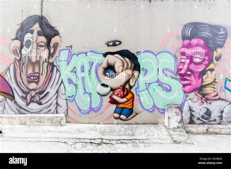 Street art in Metro Manila, Philippines Stock Photo - Alamy