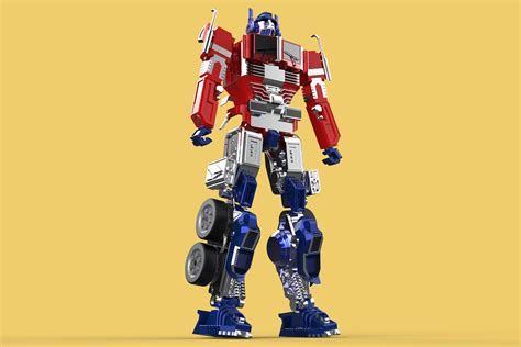 Optimus Prime Transformers Autobots - 3D Model by surf3d