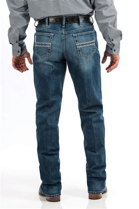 Men's Cinch White Label Jean Performance Denim Leg 34" - Diamond K Country