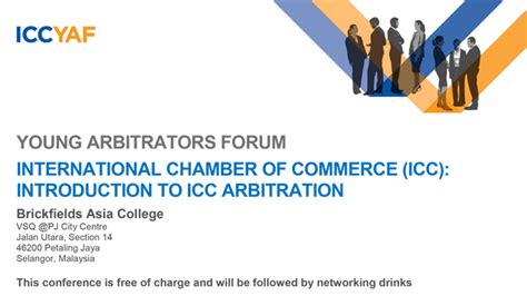 AIAC | Young Arbitrators Forum International Chambers of Commerce (ICC ...