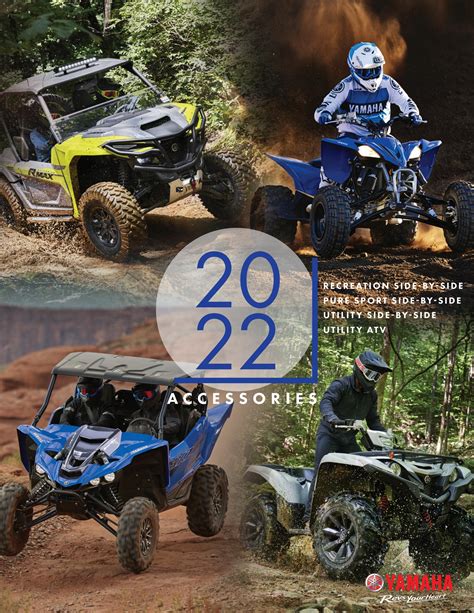 Yamaha Side by Side and ATV Accessories Catalog, 2022 by Yamaha Motor Corporation, USA. - Issuu