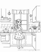 Disegni Da Colorare di Cucina  12 Design Gratuiti sketch template