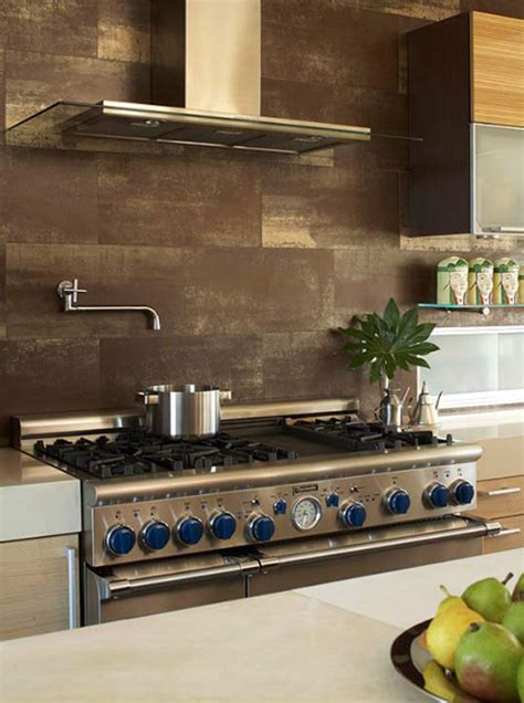 20 Modern And Simple Kitchen Backsplash | HomeMydesign