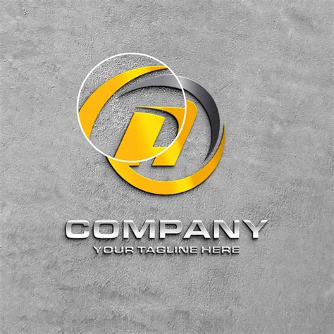 Free 3d Wall Logo Mockup PSD Template - Mockup Den