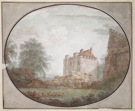 Fownhope Chancell Herefordshire. | King George III's personal coloured views collection