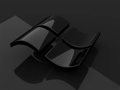 1600x1200 Windows Logo Black Minimal 4k Wallpaper,1600x1200 Resolution ...