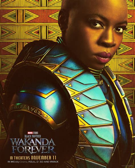 Danai Gurira as Okoye | Black Panther: Wakanda Forever - Marvel Cinematic Universe Photo ...