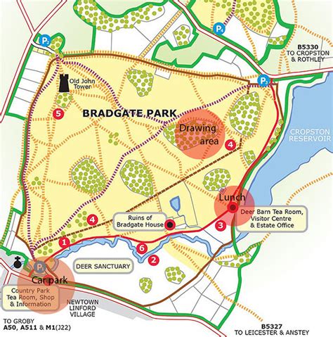 Bradgate Park Map | Gadgets 2018