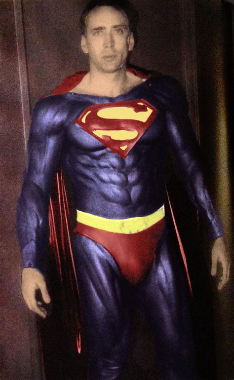 Nicolas Cage as Superman by Brandtk on DeviantArt