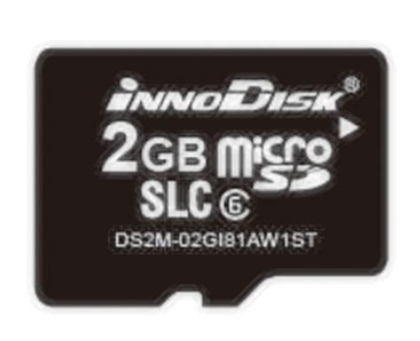 DS2M-02GI81AW2ST | InnoDisk 2GB Industrial MicroSD Micro SD Card, Class 10 | RS