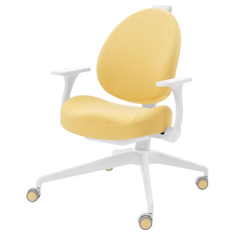 GUNRIK children's desk chair, yellow | IKEA Indonesia