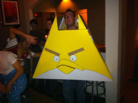 Sweet Angry Birds costume : r/pics