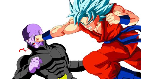 GOKU SSJ AZUL VS HIT by aitze-akusei19 on DeviantArt