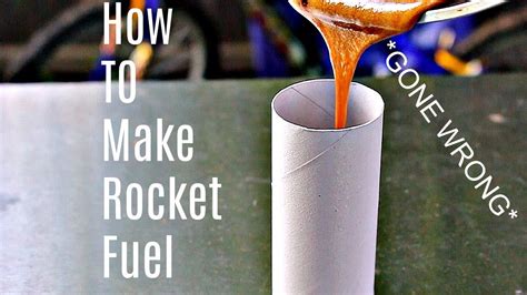 HOW TO make ROCKET FUEL - YouTube