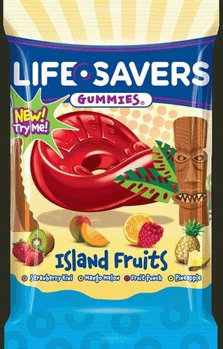 Dave's Cupboard: Life Savers Gummies: Island Fruits flavors