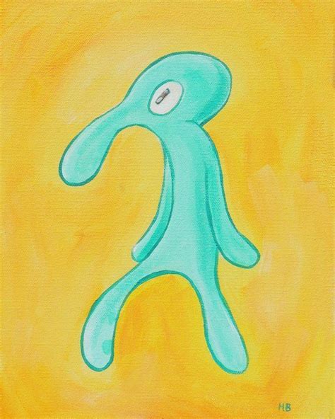 Spongebob Squidward Painting Meme - Mijacob