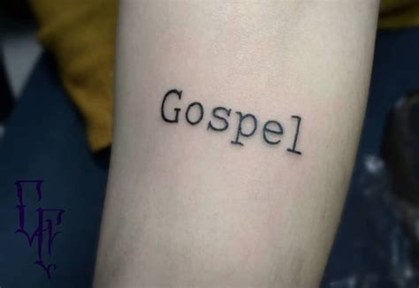 20+ One Word Tattoo Ideas For People Who Choose Their Words Wisely - 100 Tattoos