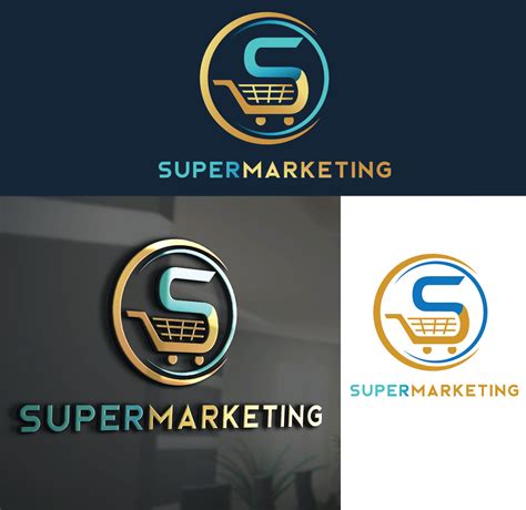 Elegant, Modern, Supermarket Logo Design for SUPERMARKETING by Ezgi ...