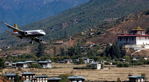 Photos: Bhutan's Tiny Himalayan Paro Airport - Business Insider