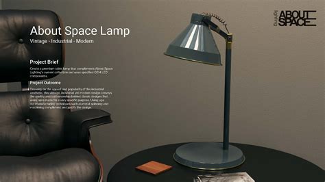 Vintage Industrial Modern - Table Lamp on Behance