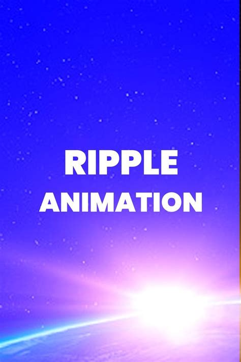 Water Ripple Animation