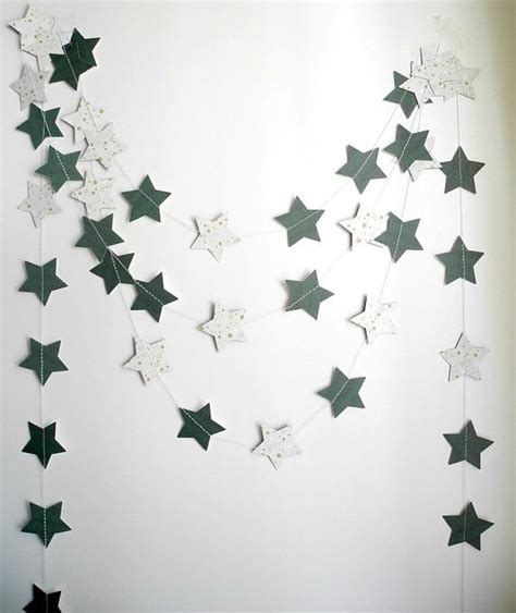 Christmas star garland Xmas decoration Holiday decoration | Etsy | Christmas star, Xmas ...