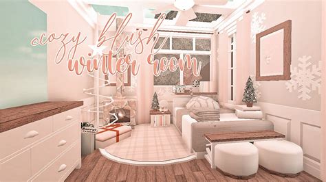 cozy blush winter bedroom 🦌 ️|| fairyglows - YouTube