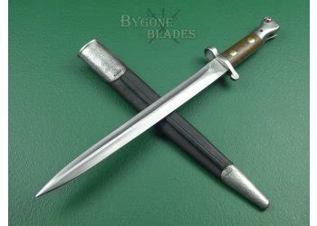 British 1888 Mk II Lee Metford Rifle Bayonet. Enfield 1902. #2108005 | Bygone Blades