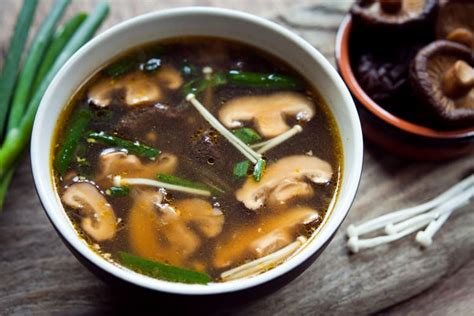 Quick & Tasty Bone Broth Mushroom Miso Soup Recipe