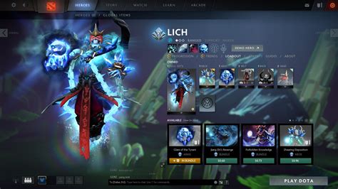 Finally completed my Lich set : r/DotA2