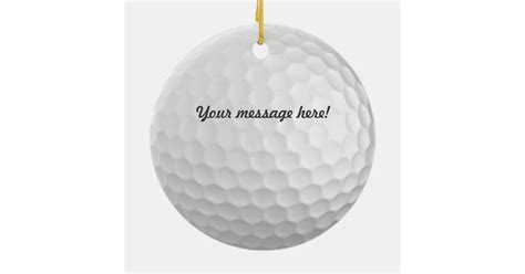 Golf Ball Christmas Ornaments | Zazzle