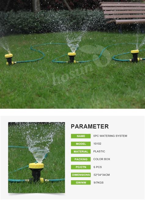 5-pattern Lawn Water Sprinkler Portable Sprinkler Irrigation System For Garden Watering - Buy ...