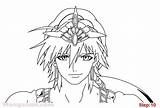 Magi Anime Coloring Pages  IvyropVance sketch template