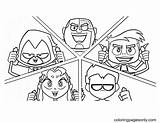 Teen Titans Go Robin Coloring Pages sketch template