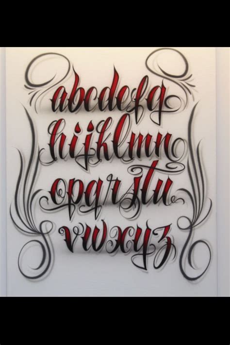 Airbrush Lettering Font - Fancy Script Lower Case | Tattoo fonts alphabet, Tattoo lettering ...