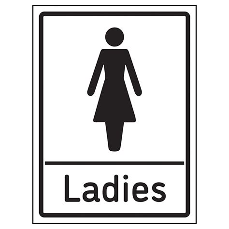 Ladies Toilets | Toilet/Washroom Signs | General Information Signs | Safety Signs 4 Less