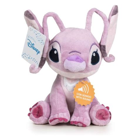 Disney Angel Plush with Sound 30cm, Lilo & Stitch - Wondertoys.nl