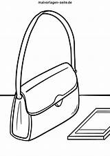 Handbag Coloring Pages  Home sketch template