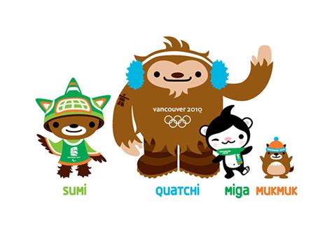 Vancouver 2010 Mascots on Behance