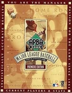 Amazon.com: APBA 2000 Major League Baseball Stats & Strategy Game ...