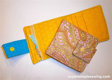 Wallet Free Sewing Pattern and Tutorial