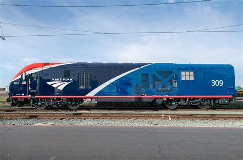 Image Gallery of Amtrak Phase VI Livery on Unit 309 - Amtrak Media