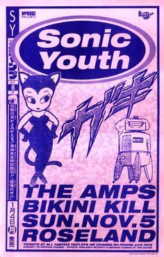 Jerry Garcia's Missing Finger | Punk poster, Sonic youth, Music festival poster