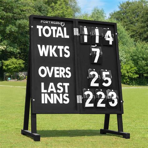 Foldaway Cricket Scoreboard | Net World Sports