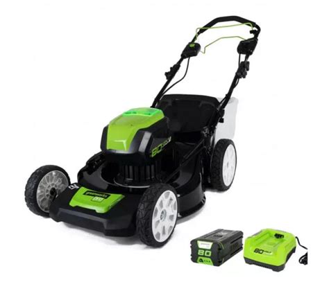 Greenworks 80V Brushless 21 inch Self Propelled Lawn Mower - Tool Craze