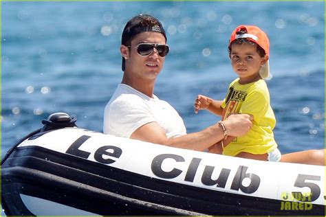 Cristiano Ronaldo & Irina Shayk: Yacht Ride with Cristiano Jr.!: Photo ...