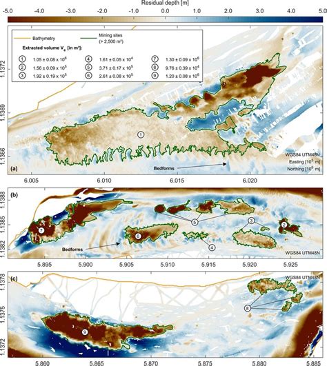 Detailed map of sand mining sites detected during the dry season 2018... | Download Scientific ...