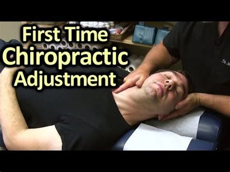 First Time Chiropractor Neck & Back Adjustment Demonstration by Austin Chiropractic Care - YouTube